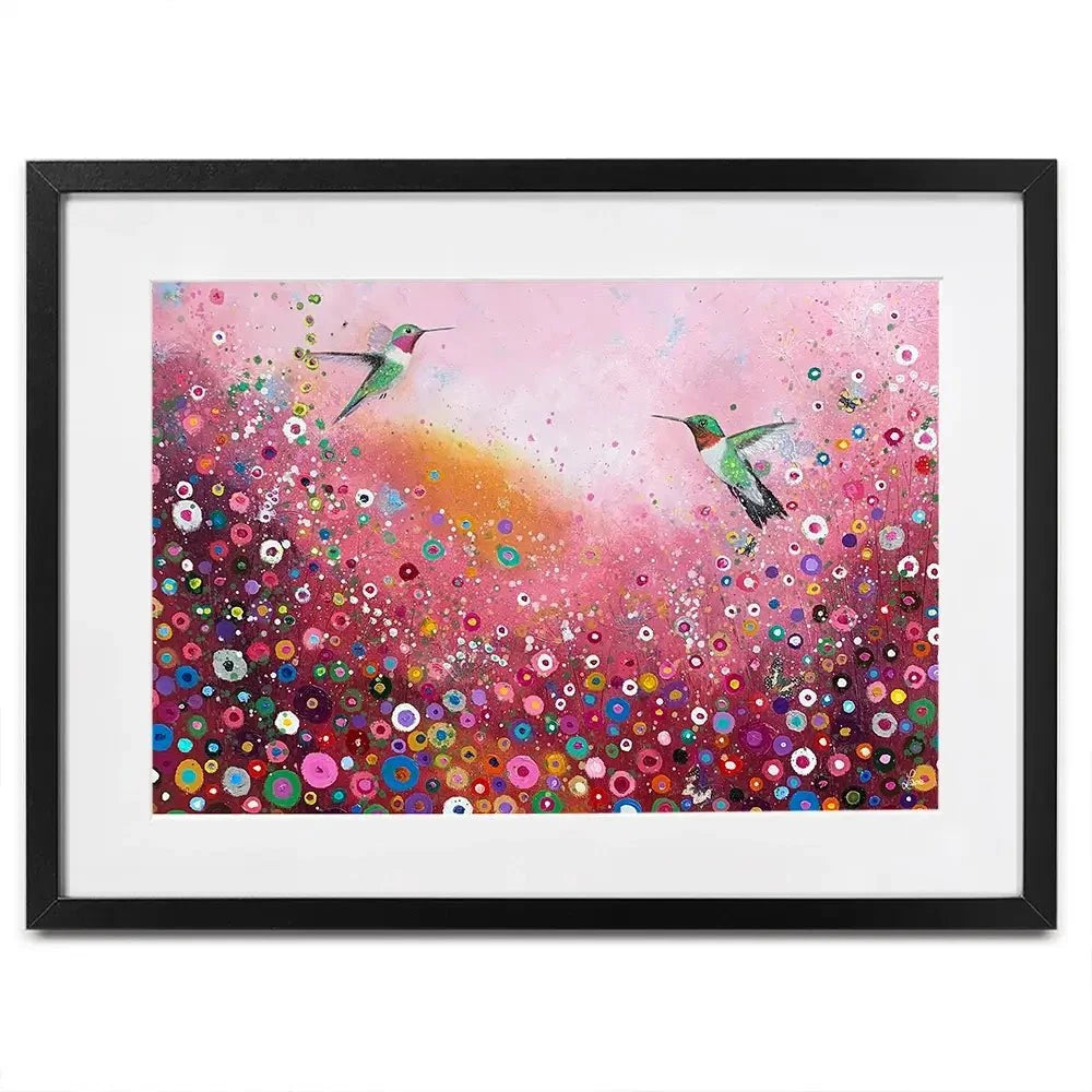 Shower Me With Your Love Framed Art Print Shower Me With Your Love Framed Art Print wall art product Laure Bury