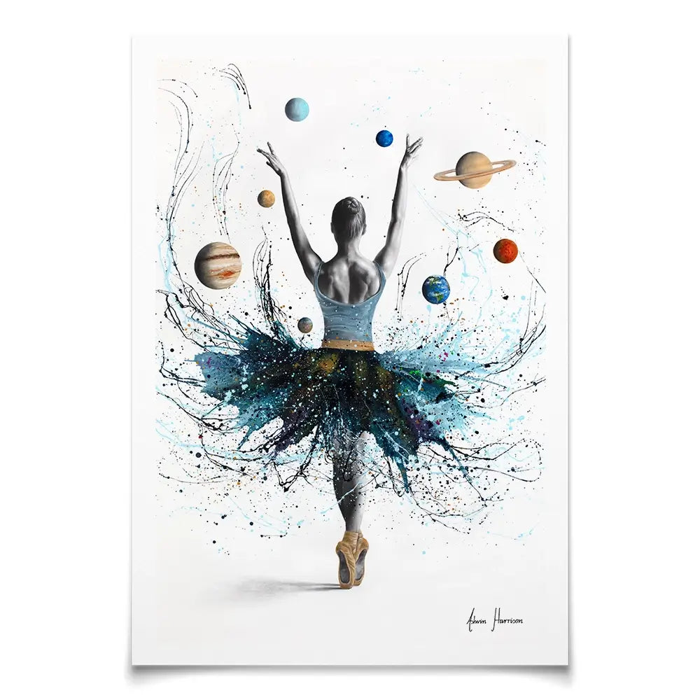 Space Dance Art Print Space Dance Art Print wall art product Ashvin Harrison