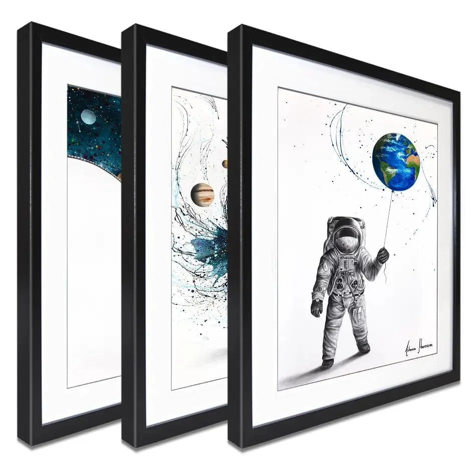 Space Framed Art Print Trio Space Framed Art Print Trio wall art product Ashvin Harrison