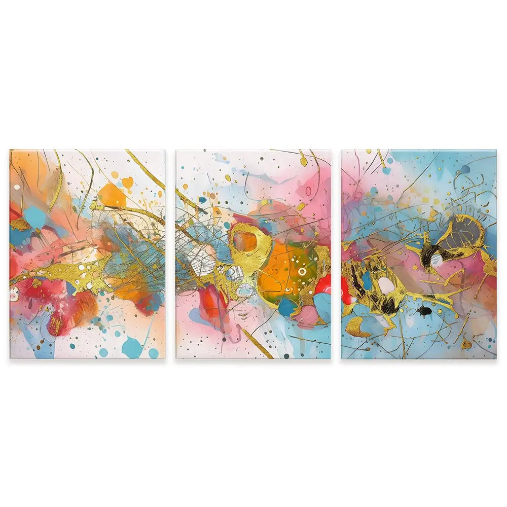 Splash Trio Canvas Print Splash Trio Canvas Print wall art product CHREMOS / Shutterstock