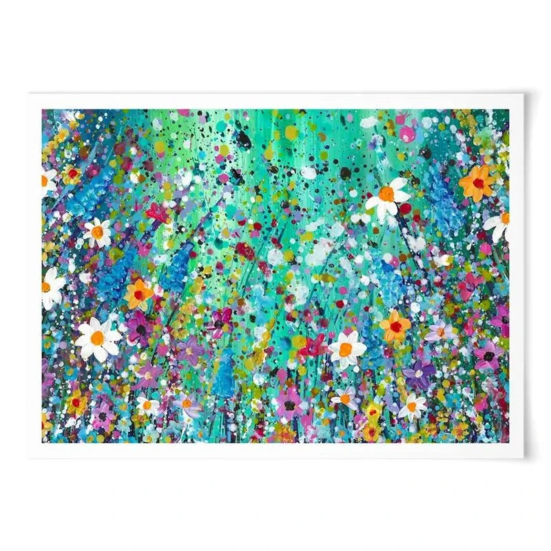 Spring Burst Art Print Spring Burst Art Print wall art product Emma LC Art