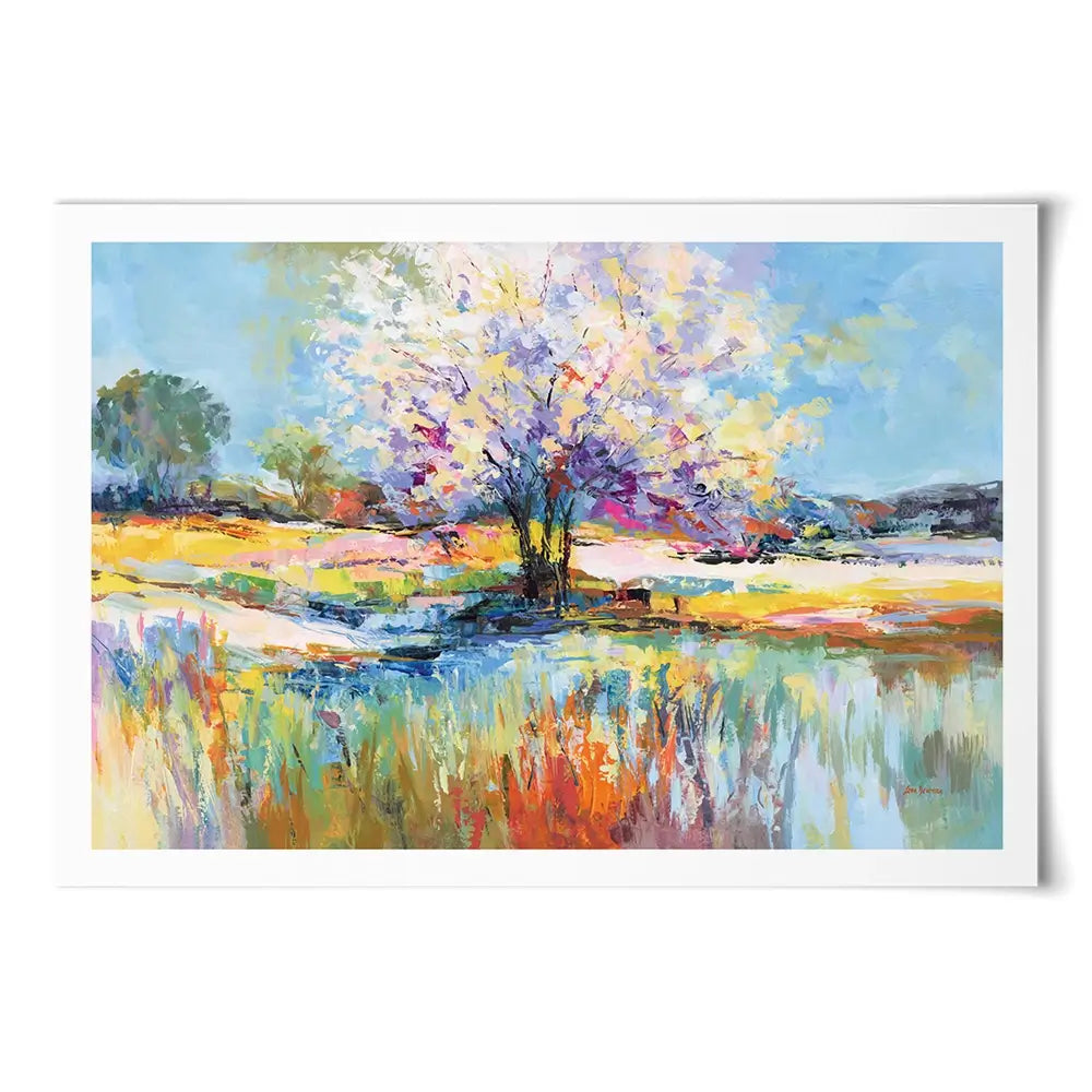 Spring Landscape Impressions Art Print Spring Landscape Impressions Art Print wall art product Leon Devenice