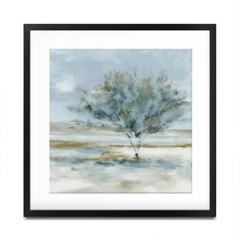 Standing Tree Field Study Square Framed Art Print Standing Tree Field Study Square Framed Art Print wall art product Chromatic Storm Studio