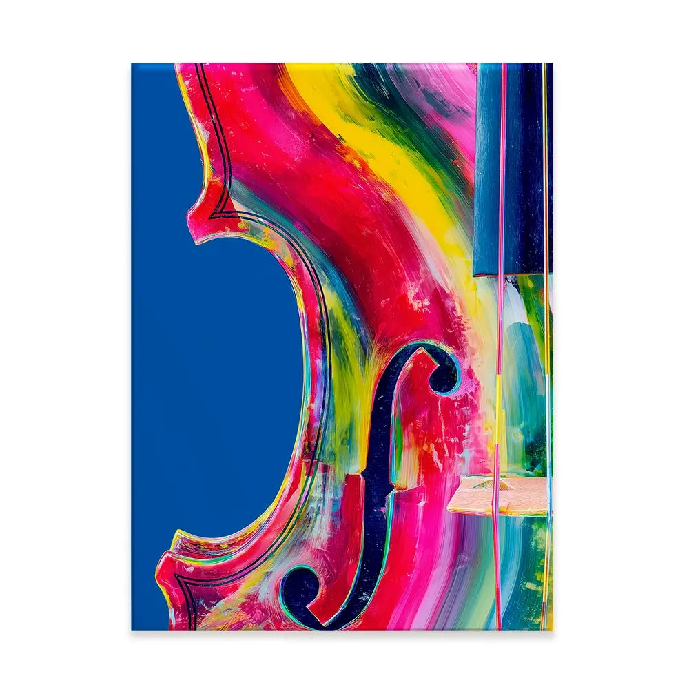 Strings In Bloom Canvas Print Strings In Bloom Canvas Print wall art product Chromatic Storm Studio