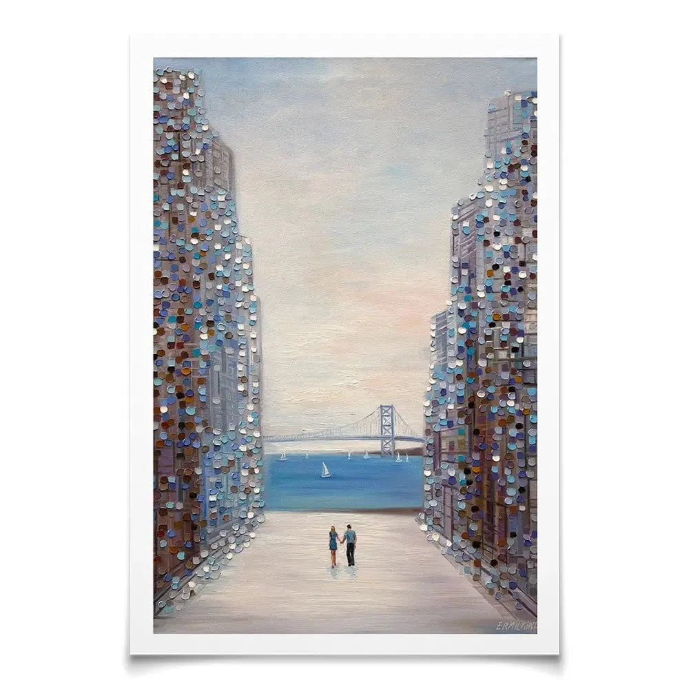 Summer View Art Print Summer View Art Print wall art product Ekaterina Ermilkina