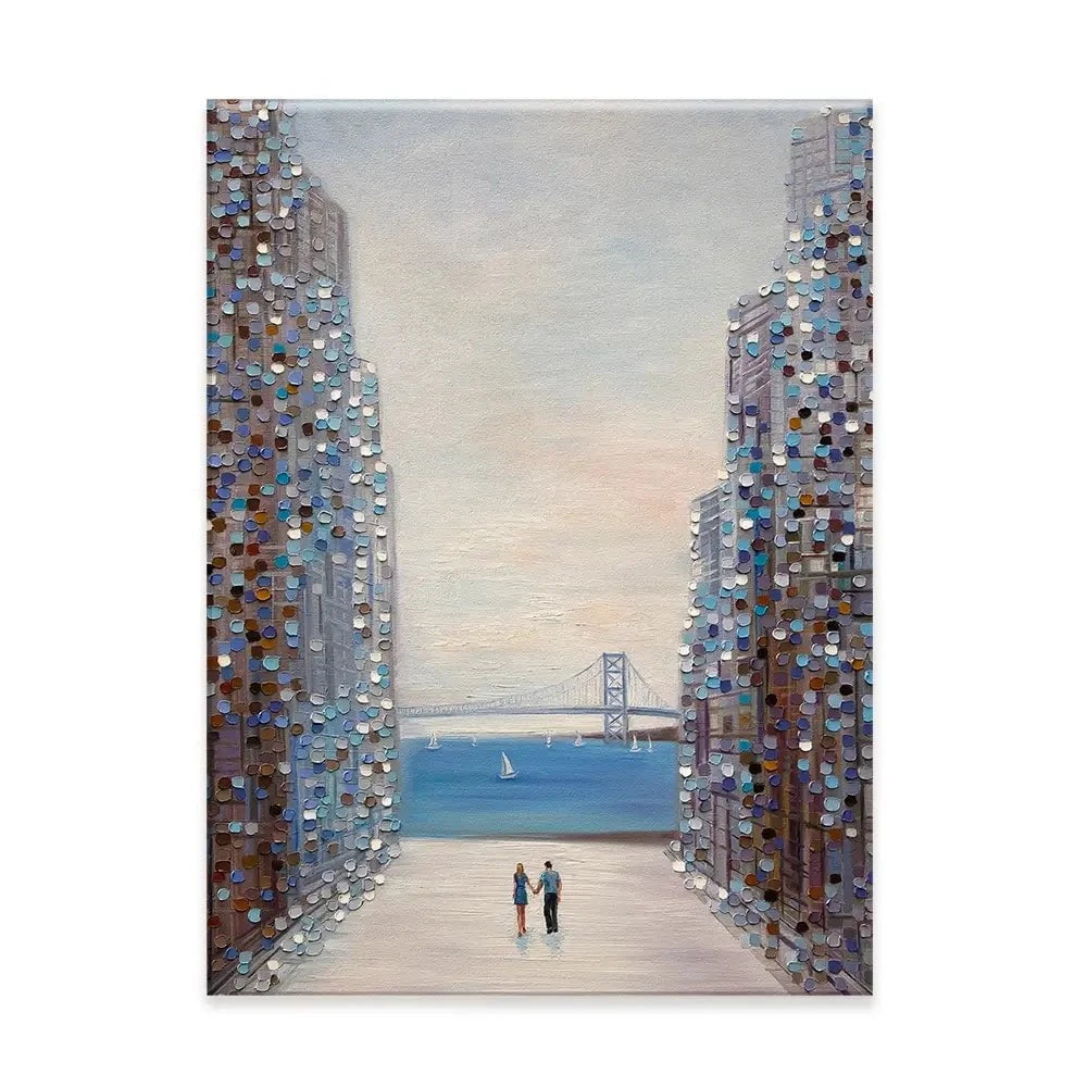 Summer View Canvas Print Summer View Canvas Print wall art product Ekaterina Ermilkina