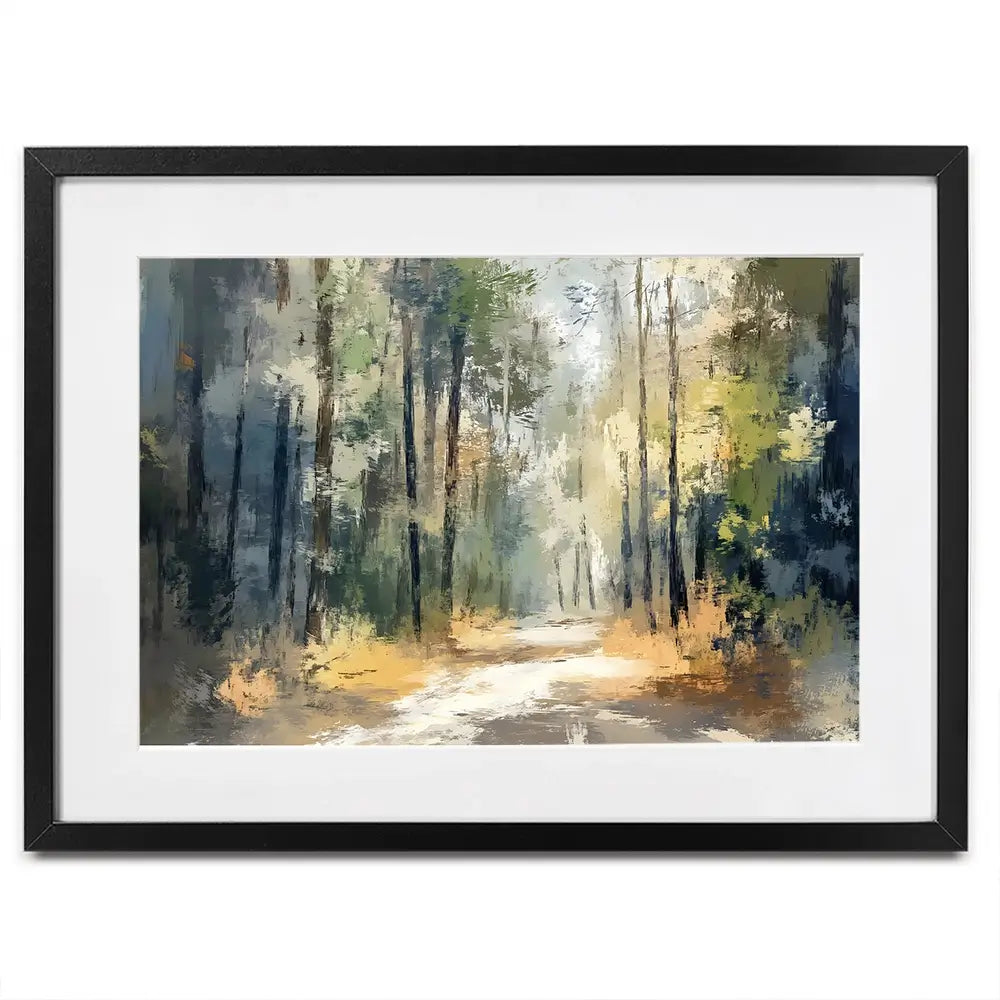 Sun Through The Trees Framed Art Print Sun Through The Trees Framed Art Print wall art product Creative Studio - Independent