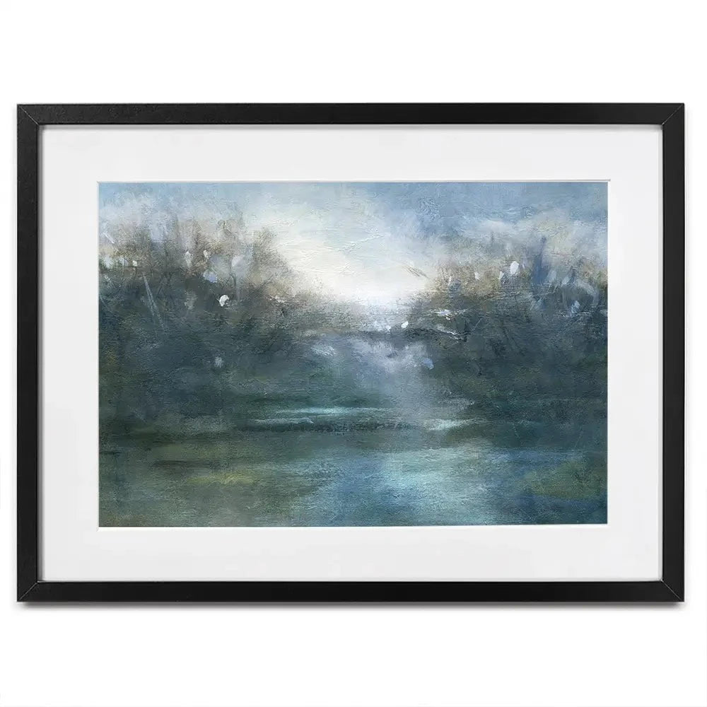 Sunlit Waterfall Framed Art Print Sunlit Waterfall Framed Art Print wall art product Carol Robinson