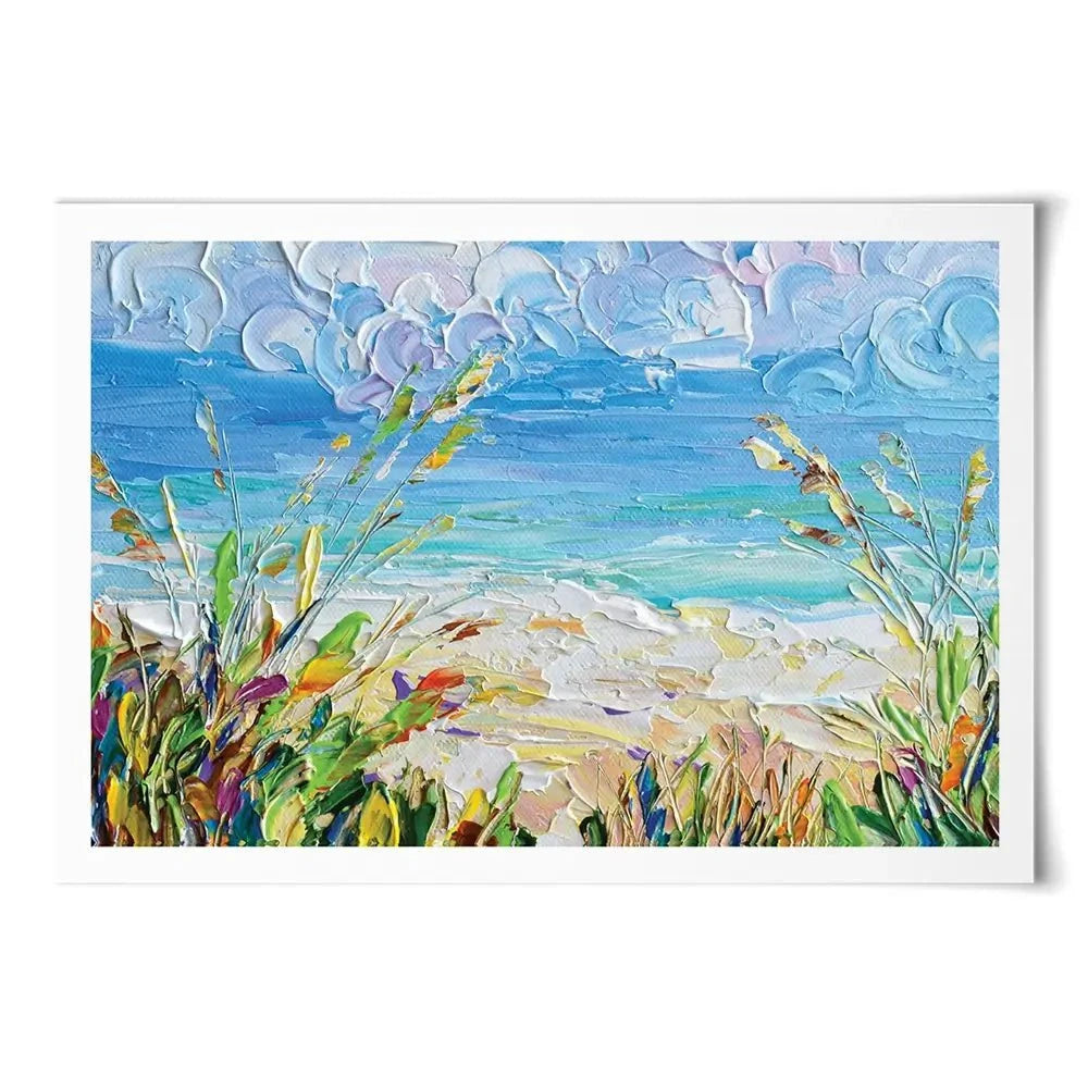 Sunny Day Art Print Sunny Day Art Print wall art product Olga Tkachyk