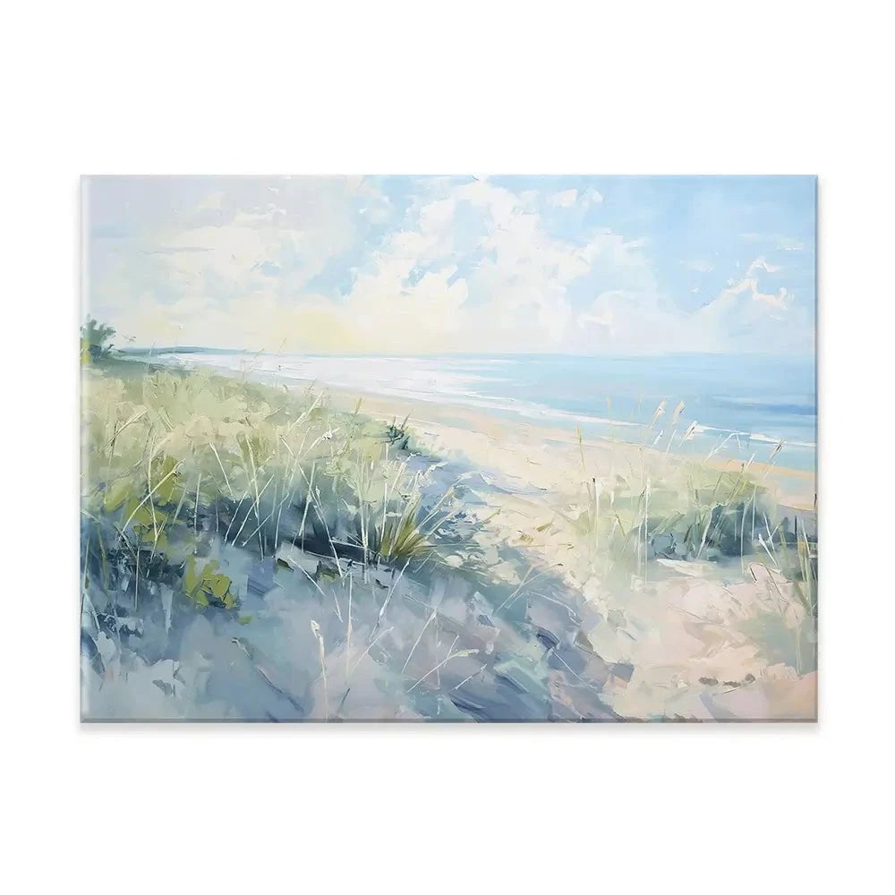 Sunny Day At The Coast Canvas Print Sunny Day At The Coast Canvas Print wall art product Gina Kelly - Independent