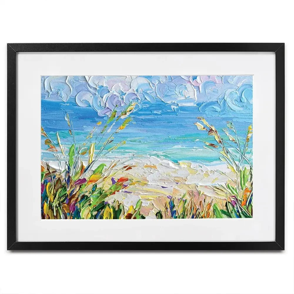 Sunny Day Framed Art Print Sunny Day Framed Art Print wall art product Olga Tkachyk