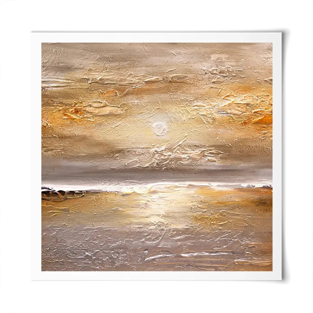 Sunset Square Art Print Sunset Square Art Print wall art product Osnat Tzadok