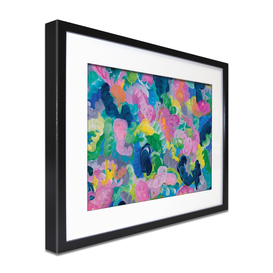 Swirls Framed Art Print Swirls Framed Art Print wall art product Olga Tkachyk