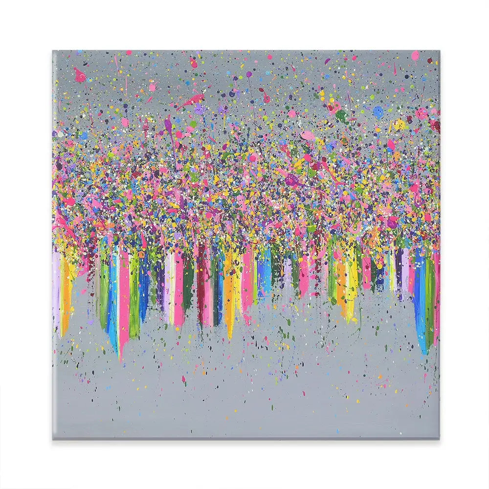 Symphony Of Love Square Canvas Print Symphony Of Love Square Canvas Print wall art product Art Print Shop