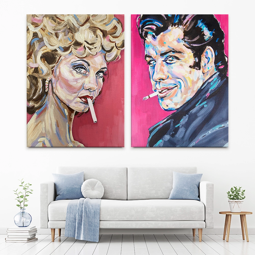 Tell Me About It Stud Duo Canvas Print Tell Me About It Stud Duo Canvas Print wall art product Juliet Stockton