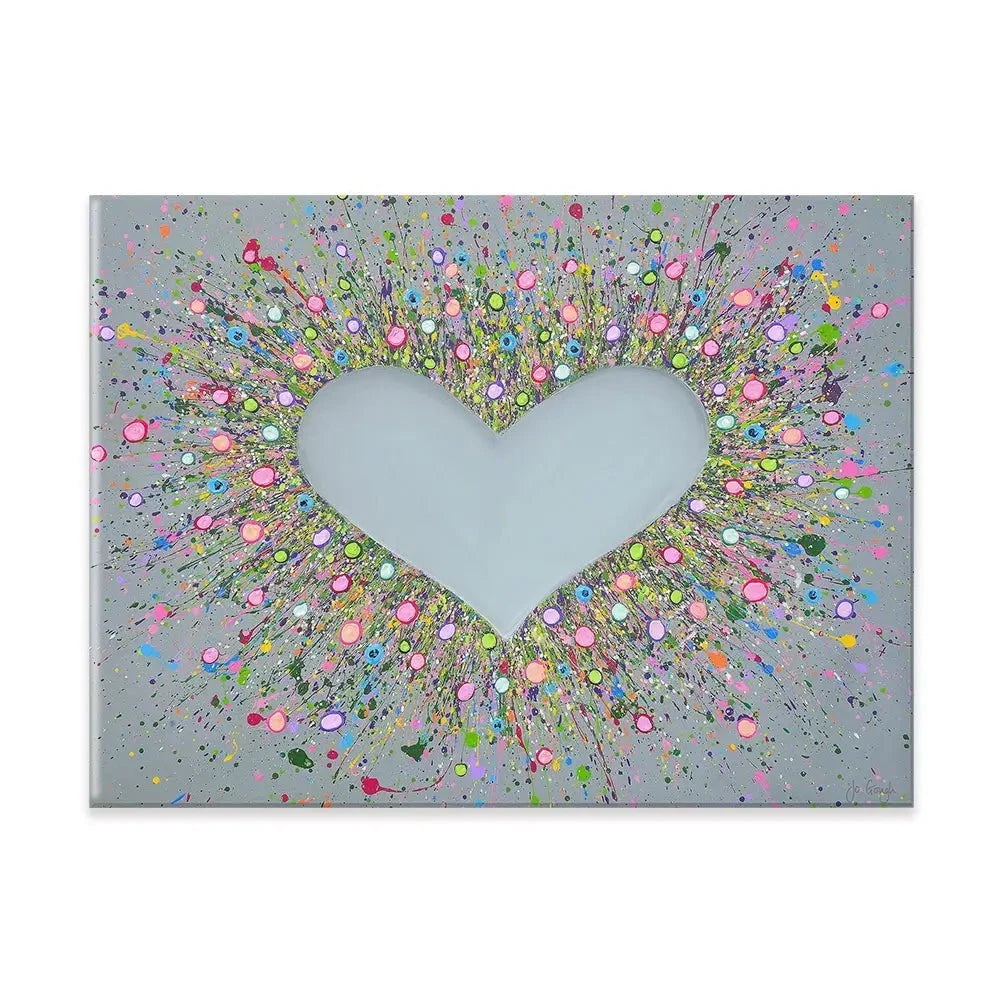 Thank You For Loving Me Canvas Print Thank You For Loving Me Canvas Print wall art product Jo Gough