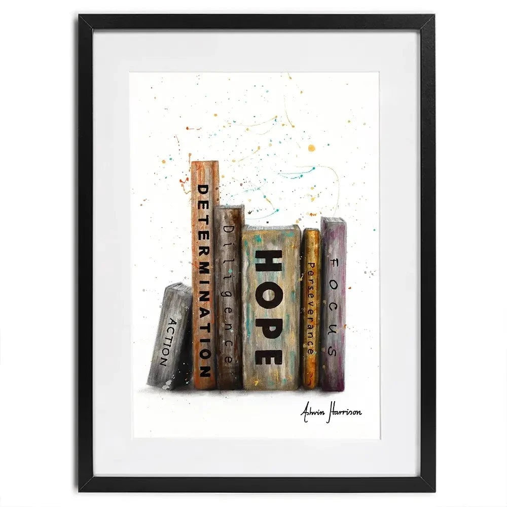 The Books Of Success Framed Art Print The Books Of Success Framed Art Print wall art product Ashvin Harrison