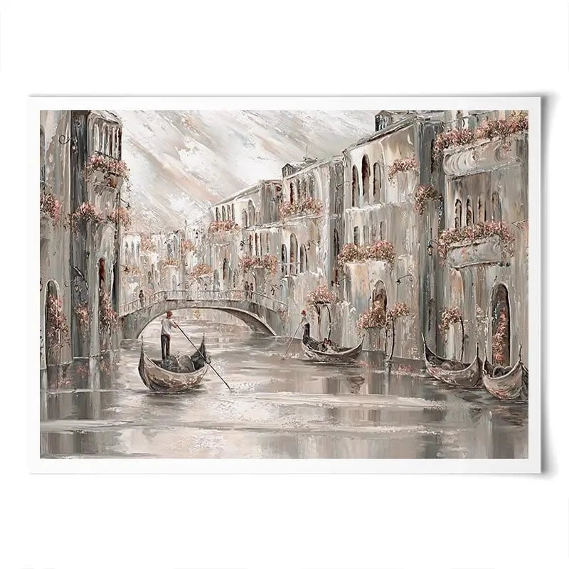 The Charm Of Venice Art Print The Charm Of Venice Art Print wall art product Isabella Karolewicz