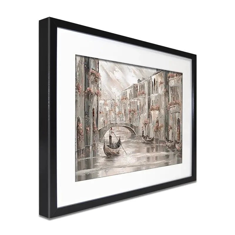 The Charm Of Venice Framed Art Print The Charm Of Venice Framed Art Print wall art product Isabella Karolewicz
