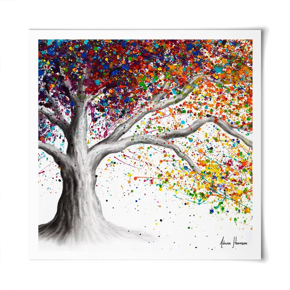 The Colour Of Dreams Square Art Print The Colour Of Dreams Square Art Print wall art product Ashvin Harrison
