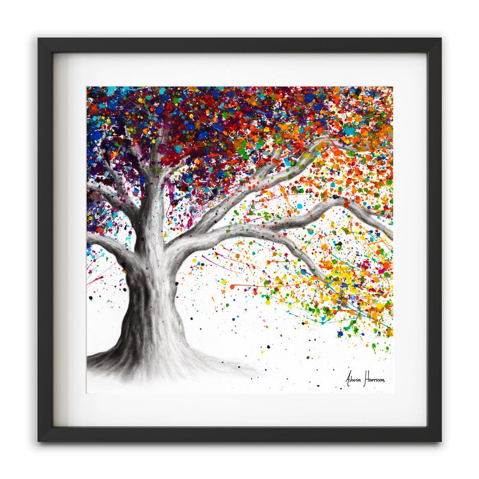 The Colour Of Dreams Square Framed Art Print wall art product Ashvin Harrison