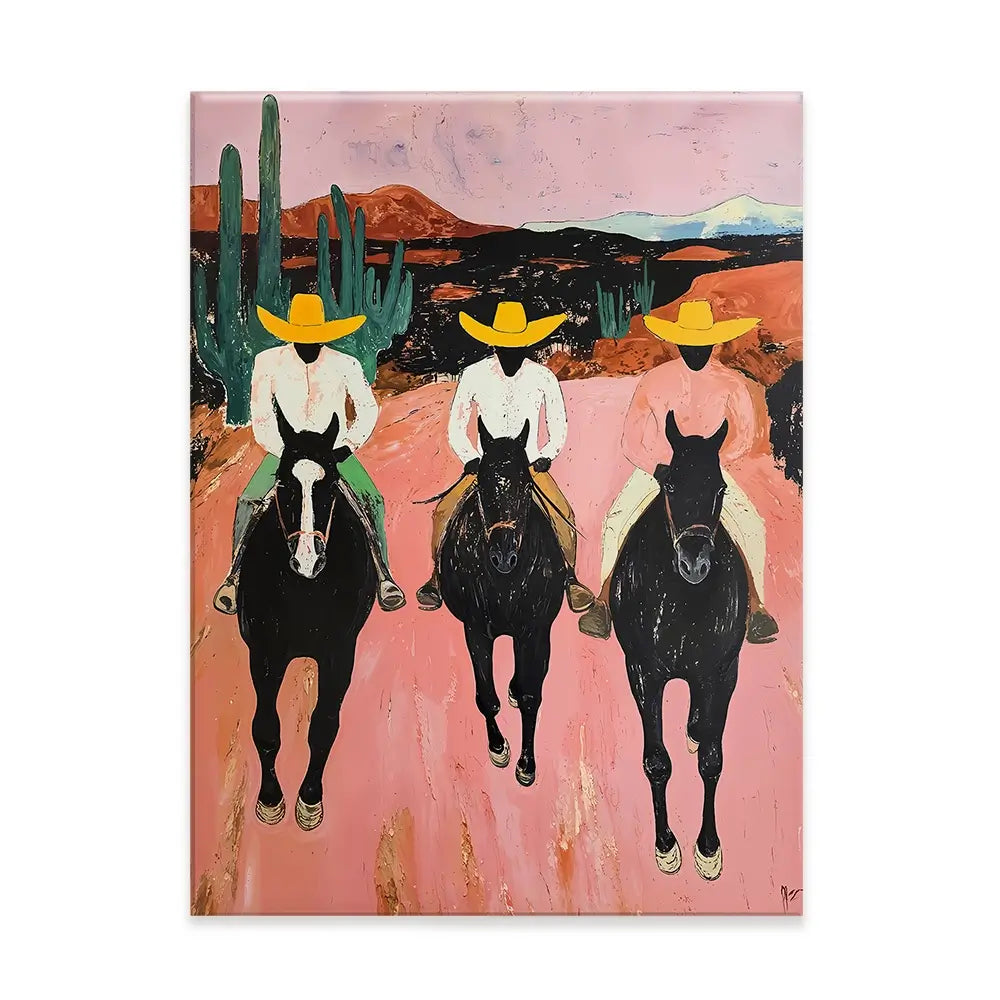 The Cowboys Canvas Print The Cowboys Canvas Print wall art product IAmHomeStudio