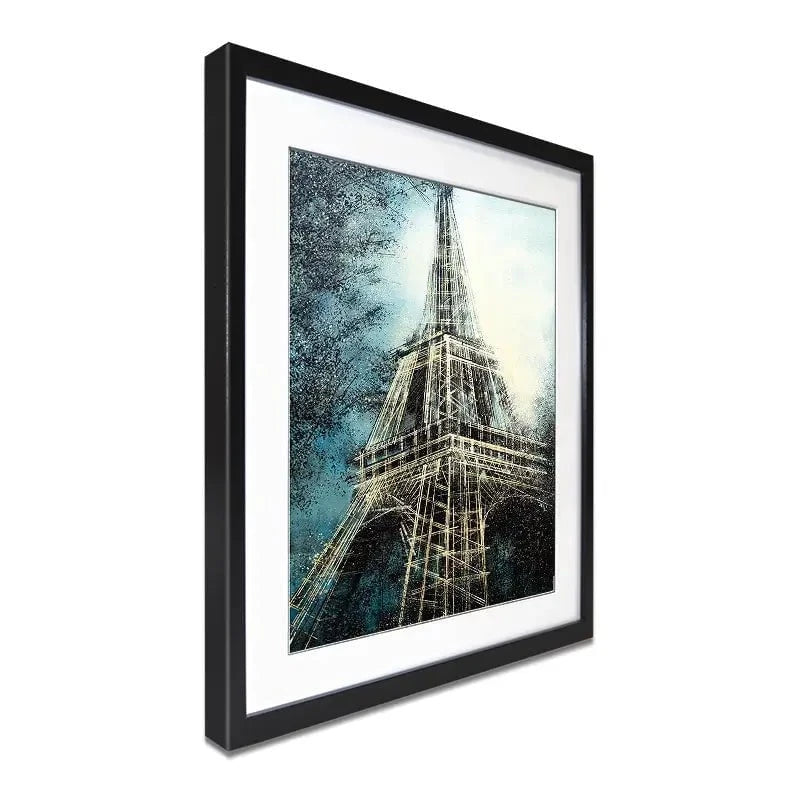 The Eiffel Tower At Dusk Framed Art Print The Eiffel Tower At Dusk Framed Art Print wall art product Marc Todd - Independent
