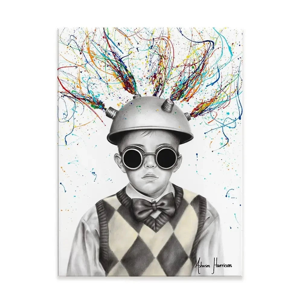 The Ideas Boy Canvas Print The Ideas Boy Canvas Print wall art product Ashvin Harrison