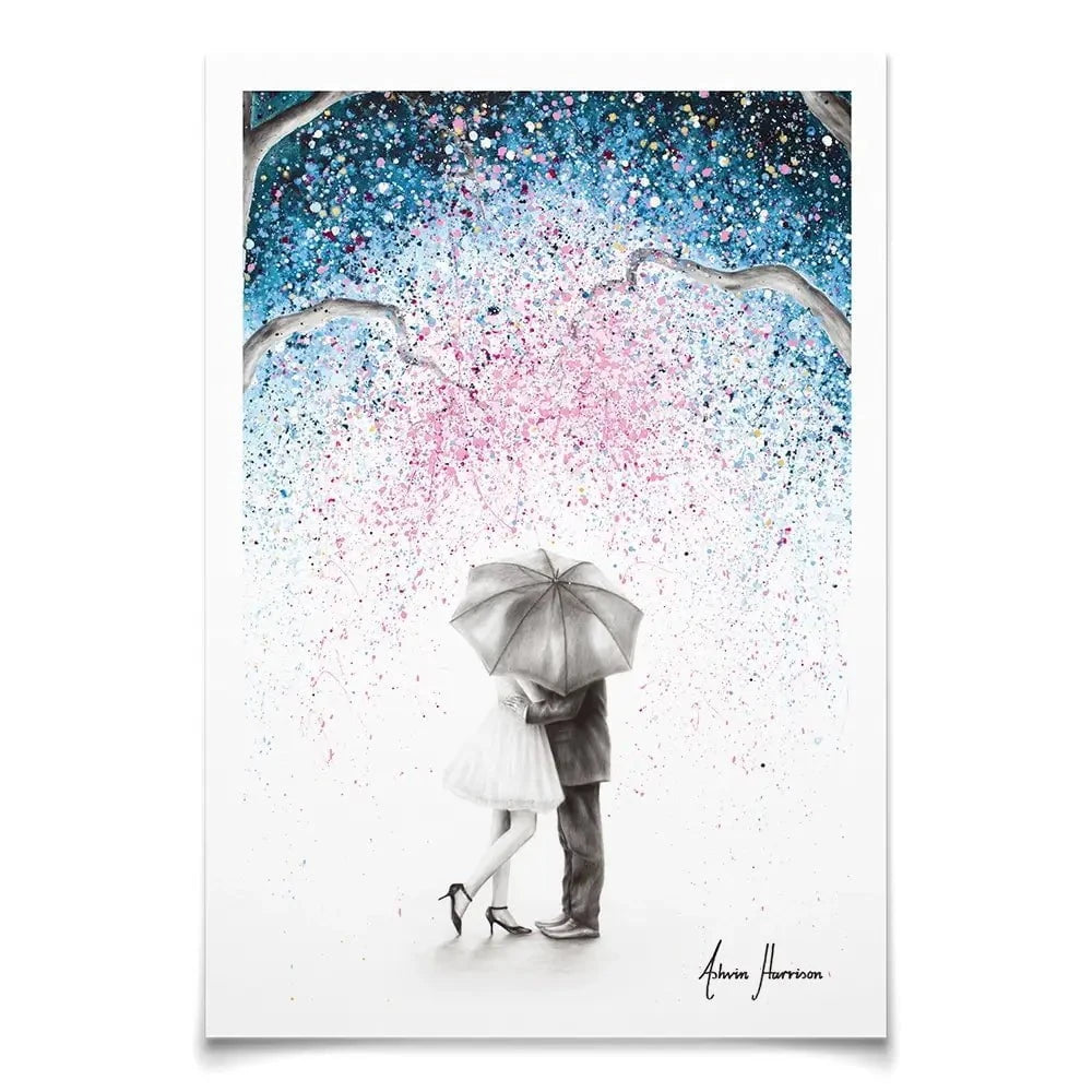 The Midnight Kiss Art Print The Midnight Kiss Art Print wall art product Ashvin Harrison