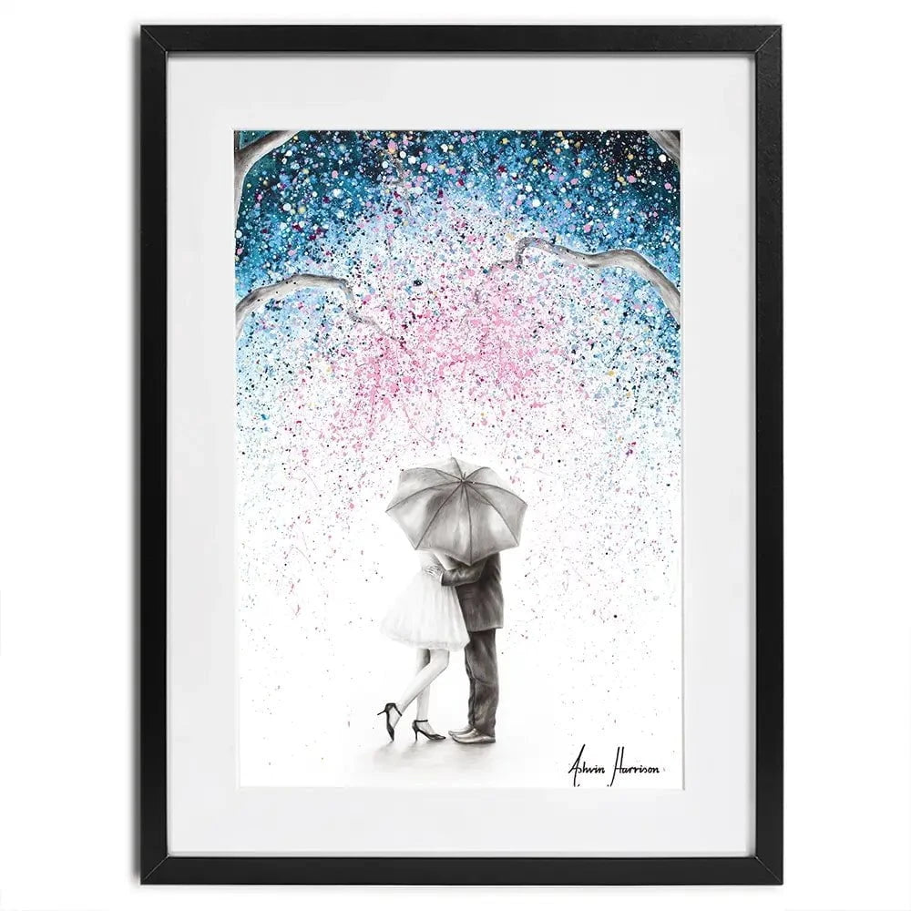The Midnight Kiss Framed Art Print The Midnight Kiss Framed Art Print wall art product Ashvin Harrison