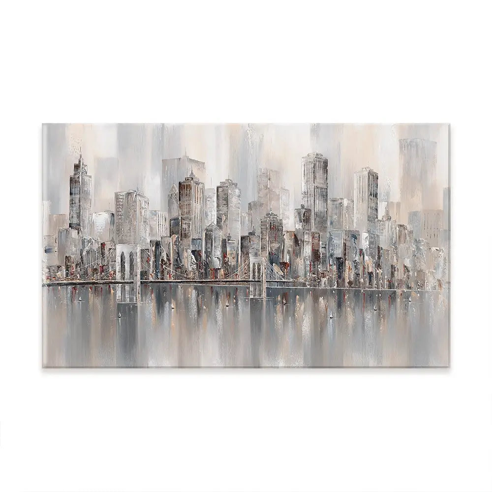 The New York Skyline Oversized Canvas Print The New York Skyline Oversized Canvas Print wall art product Art Print Shop