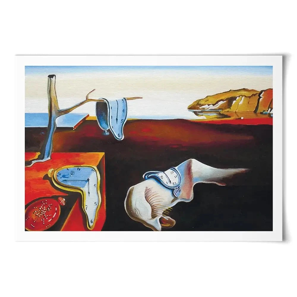 The Persistence Of Memory Art Print The Persistence Of Memory Art Print wall art product kumachenkova / Shutterstock