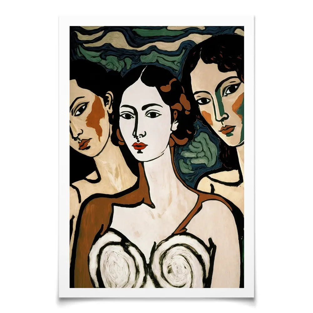 The Soul Sisters Art Print The Soul Sisters Art Print wall art product Treechild