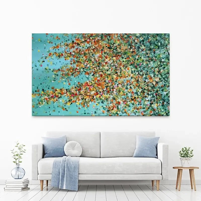 The Top Of Autumn Canvas Print The Top Of Autumn Canvas Print wall art product Charlotte Anna Reed