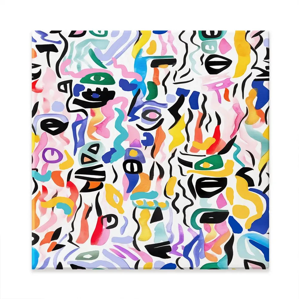 Tile 144 Square Canvas Print Tile 144 Square Canvas Print wall art product Treechild