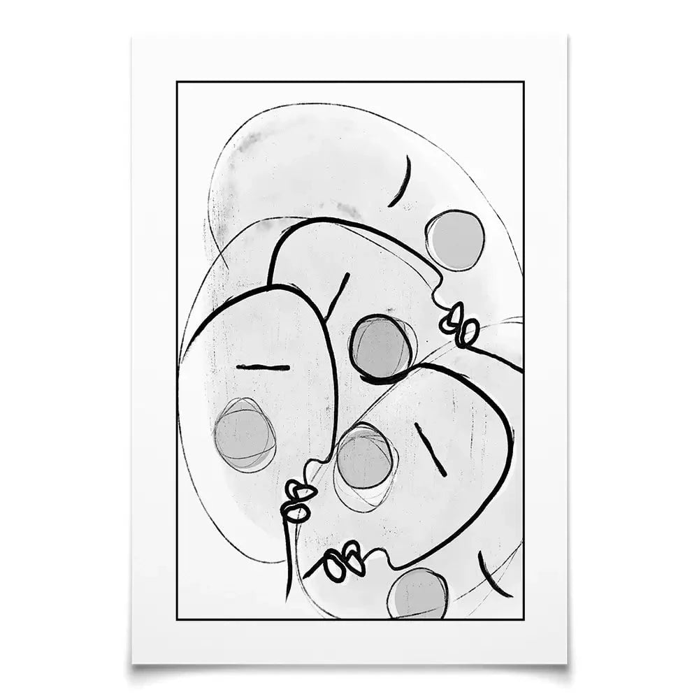 Together Art Print Together Art Print wall art product Treechild