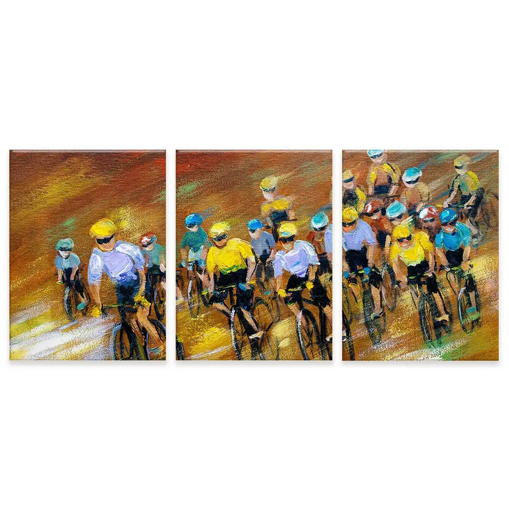 Tour De France Trio Canvas Print Tour De France Trio Canvas Print wall art product CYC / Shutterstock