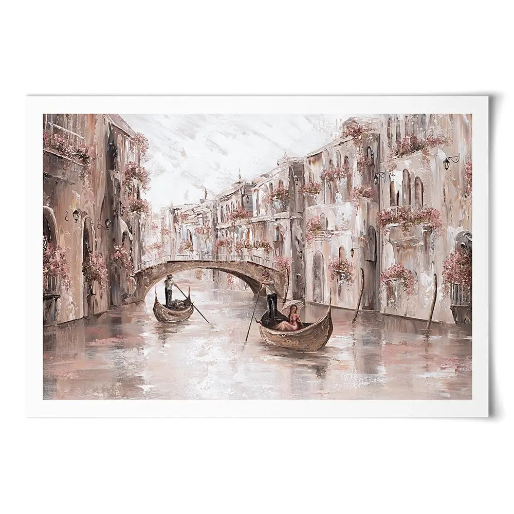 Tranquility In Venice Art Print Tranquility In Venice Art Print wall art product Isabella Karolewicz