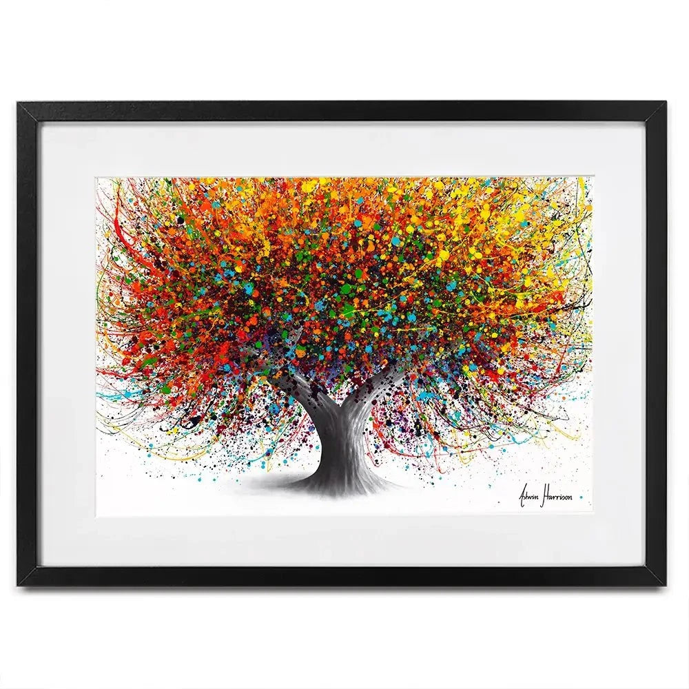 Tree Of Festivity Framed Art Print Tree Of Festivity Framed Art Print wall art product Ashvin Harrison