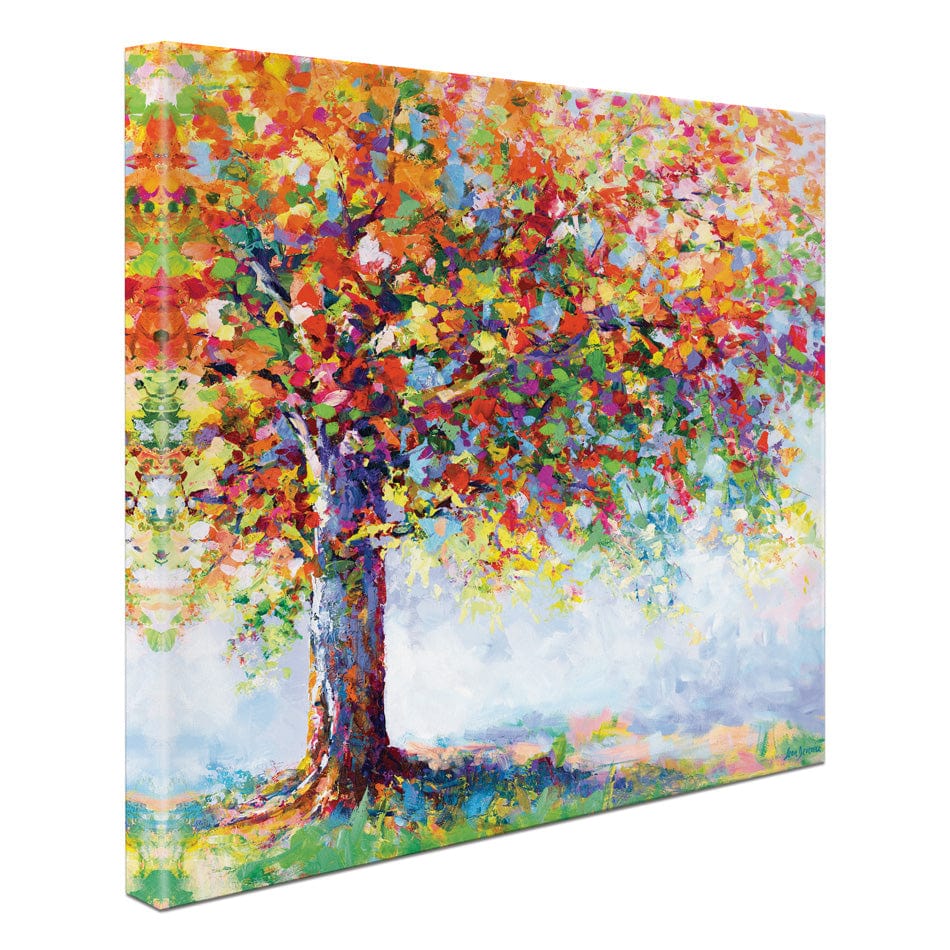 Tree Of Life Square Canvas Print wall art product Leon Devenice