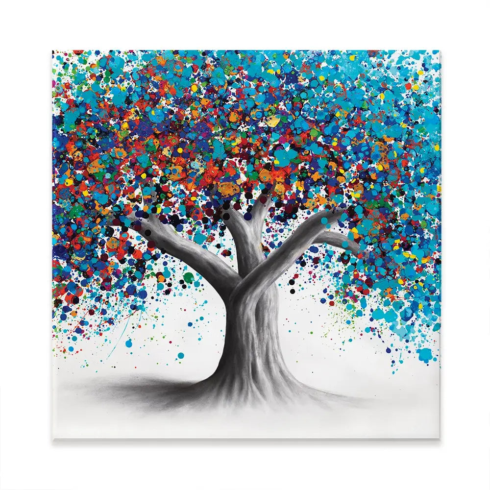 Tree Of Optimism Square Canvas Print Tree Of Optimism Square Canvas Print wall art product Ashvin Harrison