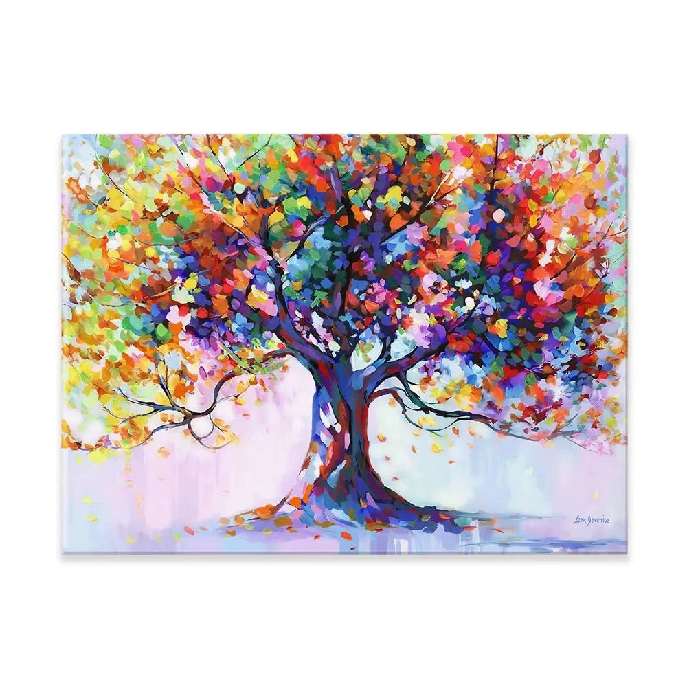 Tree Of Wellbeing Canvas Print Tree Of Wellbeing Canvas Print wall art product Leon Devenice