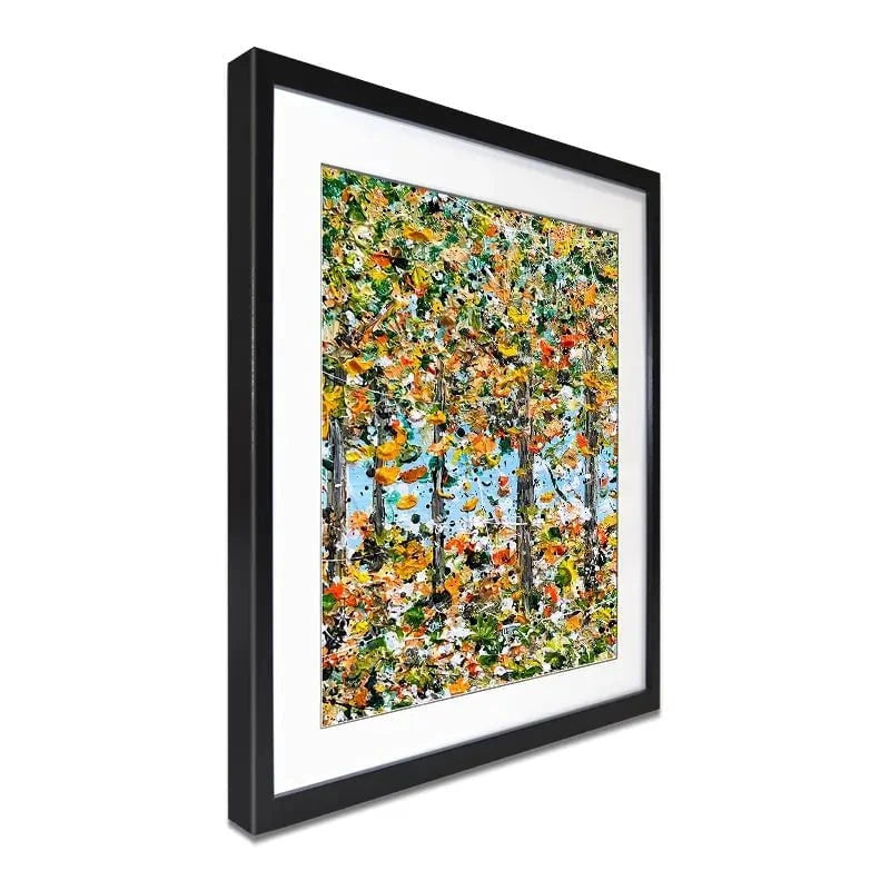 Trees In Autumn Framed Art Print Trees In Autumn Framed Art Print wall art product Charlotte Anna Reed