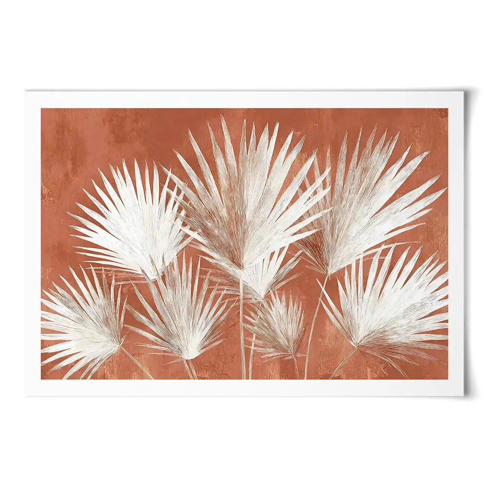 Tropical Palms Art Print Tropical Palms Art Print wall art product Petals Prints Design - Independent