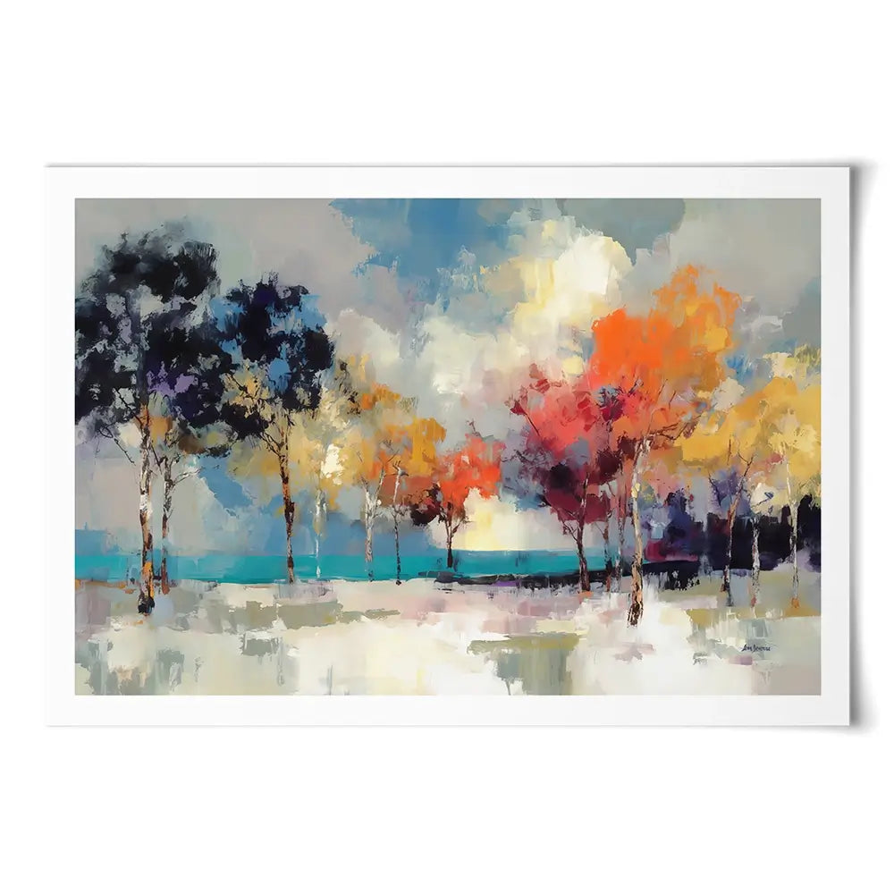 Under Soft Clouds Art Print Under Soft Clouds Art Print wall art product Leon Devenice