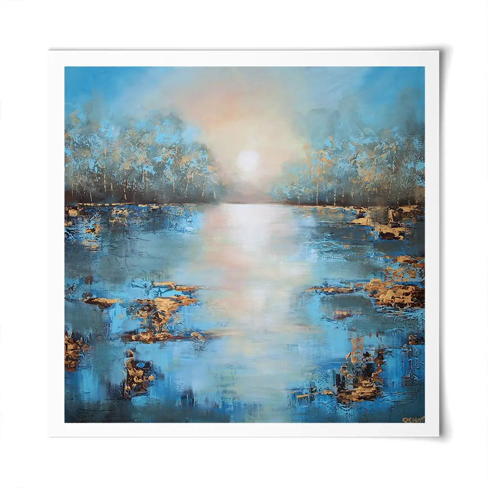 Untouched Square Art Print Untouched Square Art Print wall art product Osnat Tzadok