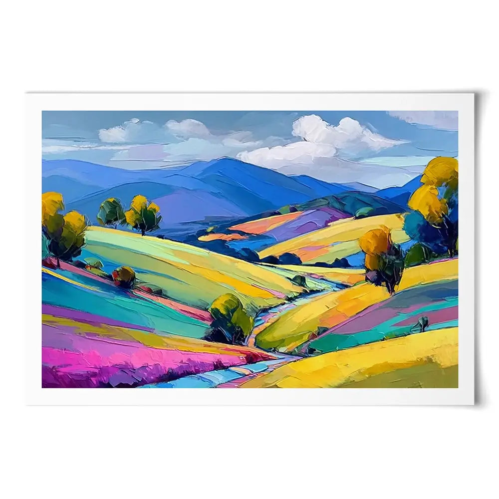Upland Summer Art Print Upland Summer Art Print wall art product David Alexander Elder