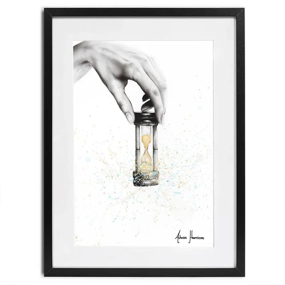 Use Time Wisely Framed Art Print Use Time Wisely Framed Art Print wall art product Ashvin Harrison