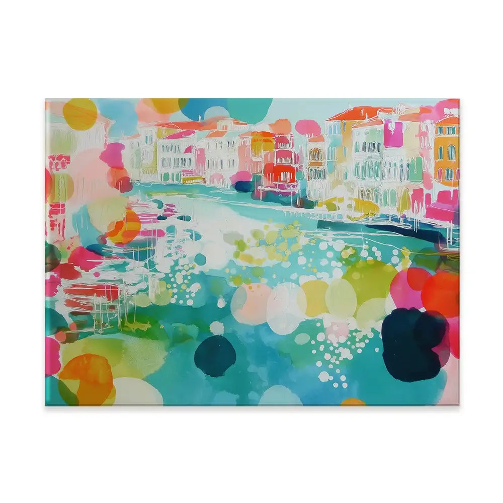 Venice Grand Canal Dreams Canvas Print Venice Grand Canal Dreams Canvas Print wall art product Chromatic Storm Studio