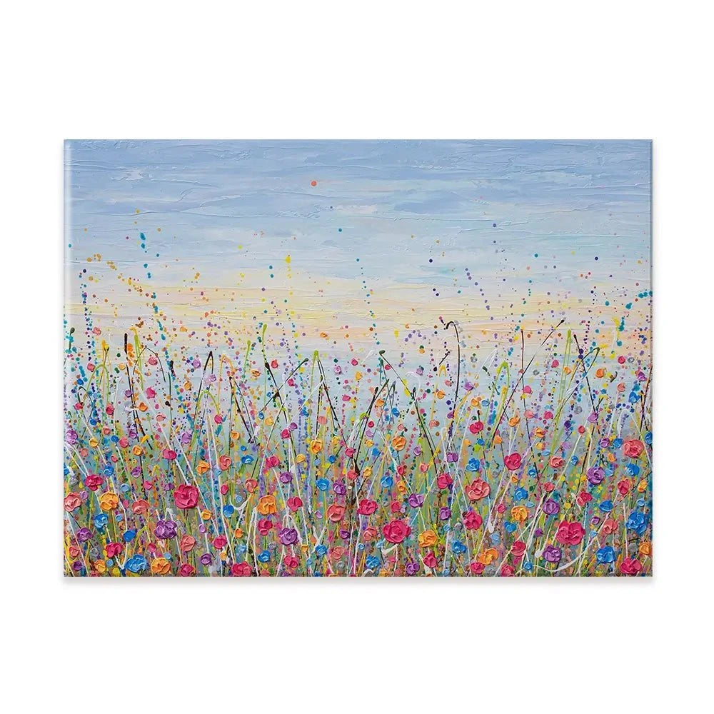 Vibrant Meadow Canvas Print Vibrant Meadow Canvas Print wall art product Olga Tkachyk